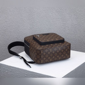 Рюкзак LV Josh Сумка с лаконичными линиямиз ткани Monogram Macass