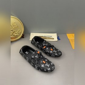 LV (Louis Vuitton) высококачественная обувь из кожи ослика. Класс