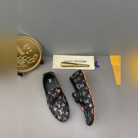 LV (Louis Vuitton) высококачественная обувь из кожи ослика. Класс