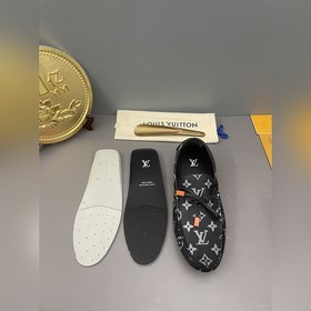 LV (Louis Vuitton) высококачественная обувь из кожи ослика. Класс