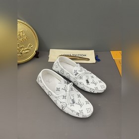 LV (Louis Vuitton) высококачественная обувь из кожи ослика. Класс