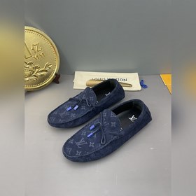 LV (Louis Vuitton) высококачественная обувь из кожи ослика. Класс