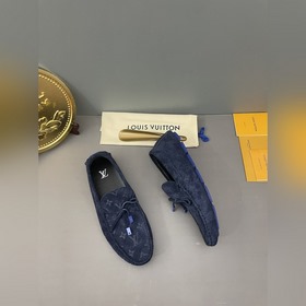 LV (Louis Vuitton) высококачественная обувь из кожи ослика. Класс