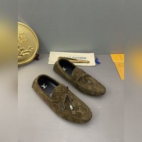 LV (Louis Vuitton) высококачественная обувь из кожи ослика. Класс