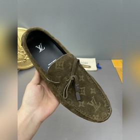 LV (Louis Vuitton) высококачественная обувь из кожи ослика. Класс