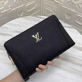 Новая мужская сумка LV из импортной кожи с четкой текстурой и пре