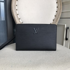 LV сумка с замком-кодом из нержавеющей стали с волнистым узором (