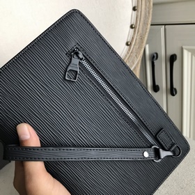 LV сумка с замком-кодом из нержавеющей стали с волнистым узором (