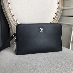 LV кодовый замок, высококачественная мужская сумка (итальянская к