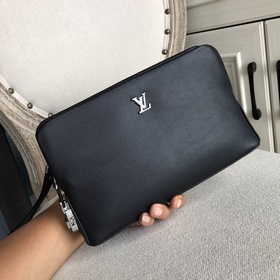 LV кодовый замок, высококачественная мужская сумка (итальянская к