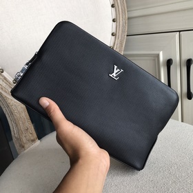 LV кодовый замок, высококачественная мужская сумка (итальянская к