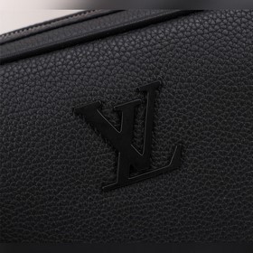 Мужская сумка LV, итальянская кожа, изготовлена импортном оборудо