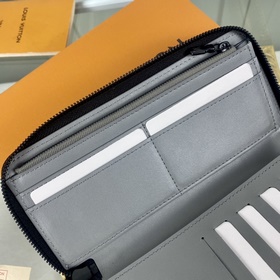 LV Модель M81384 Новая мужская сумка на молнии Zippy Vertical Кла