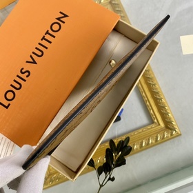 LV Модель M80390 Желтый цветок Slim Purse Сумка-клатч Сумка-клат
