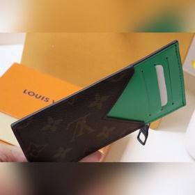LV модель 81627 Карман для карт с застежкой-молнией Держатель для