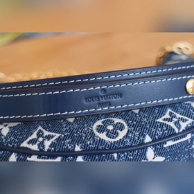 LV Модель： 81166 Loop Полулунная сумка-багет Впервые представлена