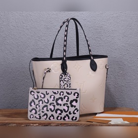 LV Капсульная коллекция Wild at Heart Сумка Neverfull среднего р