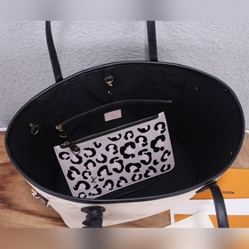 LV Капсульная коллекция Wild at Heart Сумка Neverfull среднего р