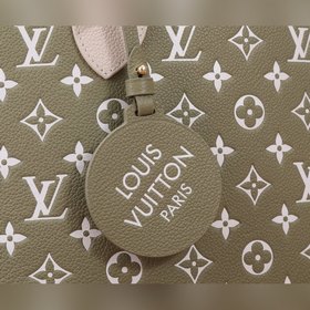 Средняя сумка LV Neverfull Мягкая кожа с привлекательным тисненым