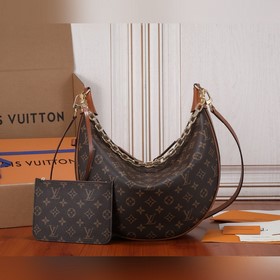 Сумка LV Croissant Loop в форме полумесяца Компактная форма повто