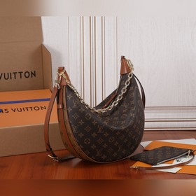 Сумка LV Croissant Loop в форме полумесяца Компактная форма повто