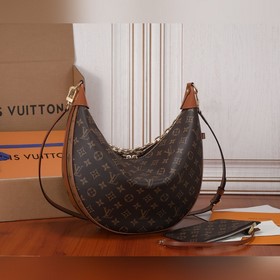 Сумка LV Croissant Loop в форме полумесяца Компактная форма повто