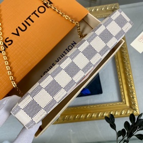 LV Модель： N63106 Белый комплект из трех предметов, сумка Felice 