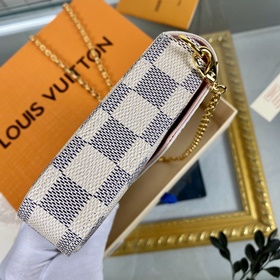 LV Модель： N63106 Белый комплект из трех предметов, сумка Felice 