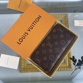 LV Модель： M41894 Старый цвет пыльцы Кошелек Zippy Эта новая вер