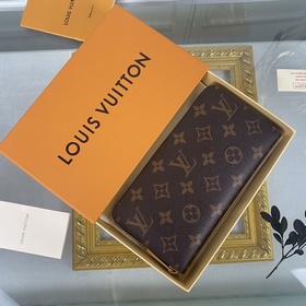 LV Модель： M41896 Старый красный Кошелек Zippy в новом исполнении