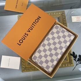 LV Модель： N63503 Белый розовый Кошелек Zippy Эта новая версия к