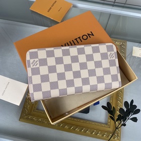 LV Модель： N63503 Белый розовый Кошелек Zippy Эта новая версия к
