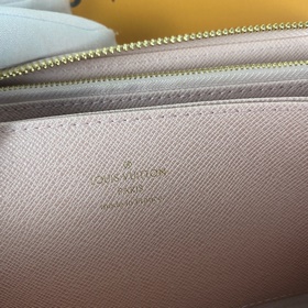 LV Модель： N63503 Белый розовый Кошелек Zippy Эта новая версия к