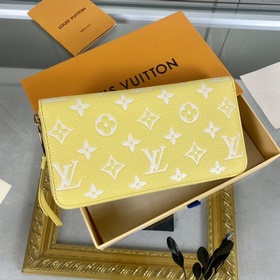 LV Модель M81247 Желтый Spring in the City Серия Zippy Кошелек Св