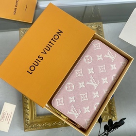 LV Модель M81279 Розовый Spring in the City Серия Zippy Кошелек С
