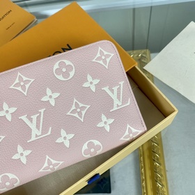 LV Модель M81279 Розовый Spring in the City Серия Zippy Кошелек С
