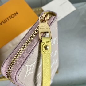 LV Модель M81279 Розовый Spring in the City Серия Zippy Кошелек С