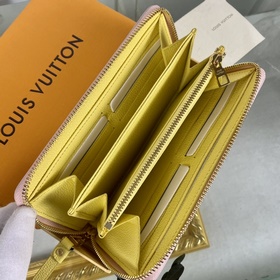 LV Модель M81279 Розовый Spring in the City Серия Zippy Кошелек С