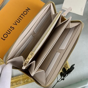 LV Модель M81280 Зеленый Серия Spring in the City Зippy Кошелек С