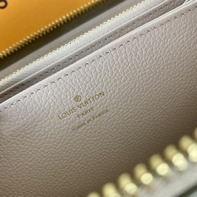 LV Модель M81280 Зеленый Серия Spring in the City Зippy Кошелек С