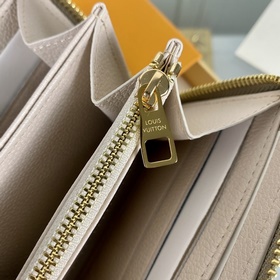 LV Модель M81280 Зеленый Серия Spring in the City Зippy Кошелек С