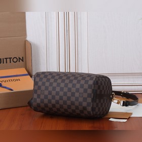 LV Сумка Speedy 25 из ткани Damier Ebène Олицетворяет классическ