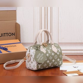 Сумка LV Speedy Bandoulière 20 Изготовлена из кожи Monogram Empre