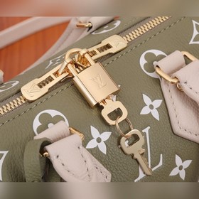 Сумка LV Speedy Bandoulière 20 Изготовлена из кожи Monogram Empre