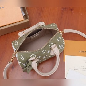 Сумка LV Speedy Bandoulière 20 Изготовлена из кожи Monogram Empre