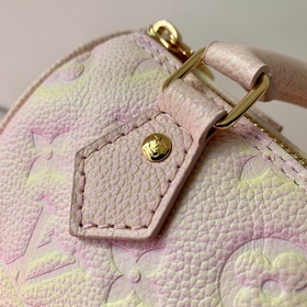 LV Модель M81508 Сумка Nano Speedy Изготовлена из тисненной кожи 