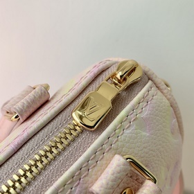 LV Модель M81508 Сумка Nano Speedy Изготовлена из тисненной кожи 