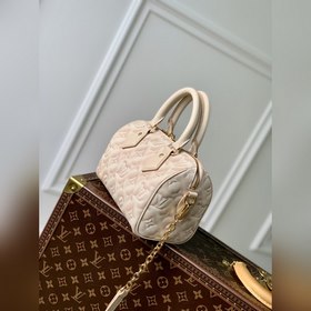 LV Модель M46163 с тиснением  Сумка Speedy Bandoulière 20 Новые 