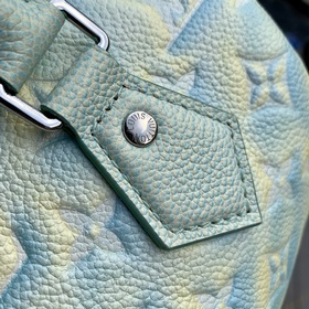 LV Модель M46092 с тиснением, зеленый  Сумка Speedy Bandoulière 