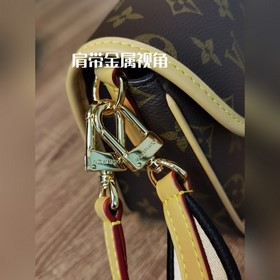 LV Серия сумок DIANE Эта сумка DIANE оснащена кожаным ремнем (м